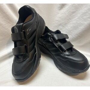 Dr Zen Diabetic Shoes Womens 10 M Black Hook & Loop Sneakers Walking Comfort